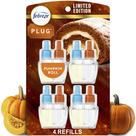 Febreze Ambientador Eléctrico Repuesto Aroma Pastel de Calabaza 4 Unidades