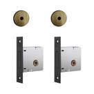 Fechadura 1004 Par Roseta Antique - Stam