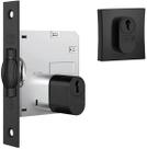 Fechadura 1005 t. rolete ros. quadrada black