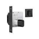 Fechadura 1006 Roseta Quadrada Black - Stam