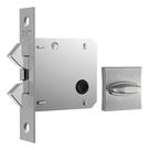 Fechadura 1006s porta bater/correr wc ros. quadrada cr escov