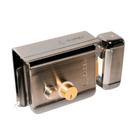 Fechadura 12v luxo revers c botao niquel