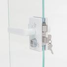 Fechadura 1520 Com Maçaneta Standart Franz V/A Branco Fechadura 1520 Com Maçaneta Standart Franz V/A Branco