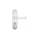 Fechadura 1601/37 - externa roseta rd inox escovado