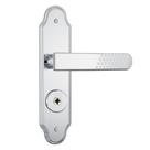 Fechadura 1803/21 Tetra Externa com Acabamento Cromado e Espelho de Aço Inox - 11435 - STAM Fechadura 1803/21 Tetra Externa com Acabamento Cromado e Espelho de Aço Inox - 11435 - STAM