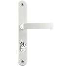 Fechadura 2000S Externa Italy Espelho Uno Branco 2002/10UB - 90779 - SILVANA