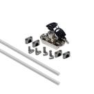 Fechadura 3 pontos Cremona p/ Armário com 2 Varetas 1000mm