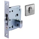 Fechadura 378 St2 45mm Rolete Com Cilindro Lafonte