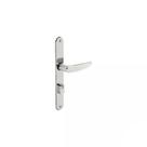 Fechadura 3F 522/10 Inox Estreita Cromada - 3F - FERRAGENS DO BRASIL
