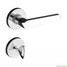 Fechadura 402 com Roseta Cromado Banheiro