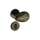 Fechadura 404 com Roseta Bronze Oxidado Externa