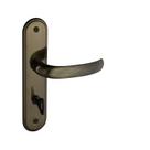 Fechadura 406 com Espelho Bronze Oxidado Banheiro