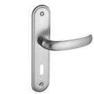 Fechadura 406 com Espelho Cromo Acetindo Interna