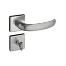 Fechadura 406 com Roseta Cromo Acetinado Banheiro