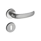 Fechadura 406 com Roseta Cromo Acetinado Interna