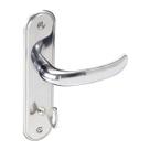 Fechadura 406 Cromado Banheiro Pado