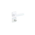 Fechadura 408 com Roseta Branco Banheiro