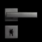 Fechadura 408 com Roseta Preto Banheiro