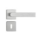 Fechadura 414 com Roseta Cromo Acetinado Interna Fechadura 414 com Roseta Cromo Acetinado Interna