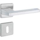 Fechadura 451 St2 55mm Escovada Roseta Quadrada Lafonte