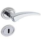 Fechadura 451 St2 55mm Zamac Cromada Lafonte