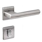 Fechadura 454 St2 55mm Escovada Roseta Quadrada Lafonte