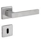 Fechadura 455 St2 55mm Escovada Roseta Quadrada Lafonte