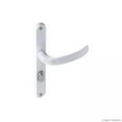 Fechadura 603 Com Espelho Branco 22MM Fechadura 603 Com Espelho Branco 22MM