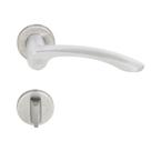 FECHADURA 6239 BANHEIRO St2 55mm CROMO ESCOVADA LAFONTE