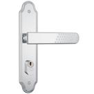 Fechadura 803/21 Acabamento Cromado com Espelho de Aço Inox - 35123 - STAM Fechadura 803/21 Acabamento Cromado com Espelho de Aço Inox - 35123 - STAM