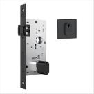 Fechadura 803 Externa Rolete Pivotante Preto Fosco Stam
