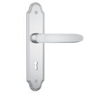 Fechadura 813/11 Interna com Acabamento Cromado e Espelho de Aço Inox - 33246 - STAM Fechadura 813/11 Interna com Acabamento Cromado e Espelho de Aço Inox - 33246 - STAM