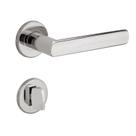 Fechadura 892 Architect Banheiro ST2-55 ROS357 55mm Inox Lixado ou Escovado La Fonte