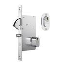 Fechadura 955 Meio Cilindro Porta Correr Roseta Inox - Stam