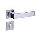 Fechadura Aliança Externa 40mm 4301 Cromada Roseta Quadrada 75118 Fechadura Aliança Externa 40mm 4301 Cromada Roseta Quadrada 75118
