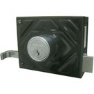 Fechadura Aliança F1500 Preto Fosco Sobrepor para Portão 100mm