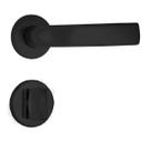 Fechadura Architet 235 St1 40mm Banheiro Preto Fosco Lafonte Fechadura Architet 235 St1 40mm Banheiro Preto Fosco Lafonte