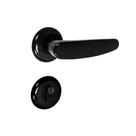 Fechadura Arouca Externa Polo 55mm Roseta Em Nylon Preto