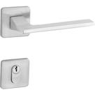 Fechadura Arouca Externa Stilo 55mm Roseta Cromado Escovado