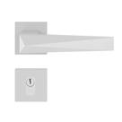 Fechadura Ascot Branco Texturizado Banheiro