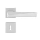 Fechadura Ascot Branco Texturizado Interna