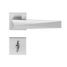 Fechadura Ascot Cromo Acetinado Banheiro