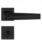 Fechadura Ascot Preto Texturizado Banheiro Pado