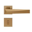 Fechadura Ascot Red Gold Escovado Externa