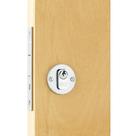 Fechadura Auxiliar Soprano com Roseta, Cromado - AUX-40-PY-R23