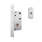 Fechadura Auxiliar Trava Tetra Estreita 1003 Simples Inox Fechadura Auxiliar Trava Tetra Estreita 1003 Simples Inox