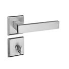 Fechadura Banheiro 40mm Retro Cromado Acetinado 411-40 Pado