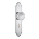 Fechadura Banheiro 823/02 Cromado Espelho de Inox
