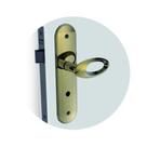 Fechadura Banheiro Soprano Golf Open Oxidada