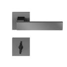 Fechadura Beethoven Grafite Polido Banheiro Fechadura Beethoven Grafite Polido Banheiro